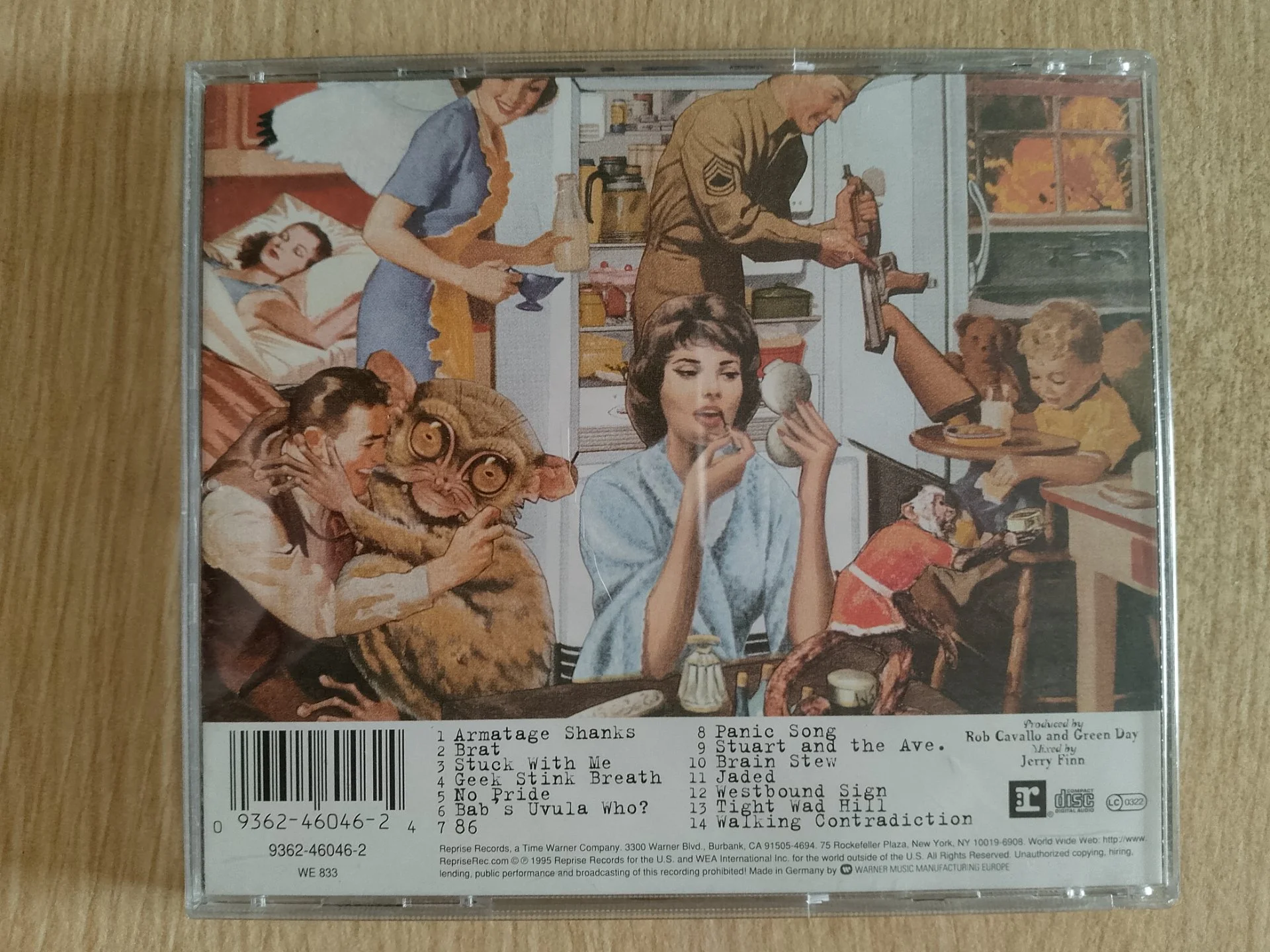CD Green Day - Insomniac /Germany - миниатюра 2