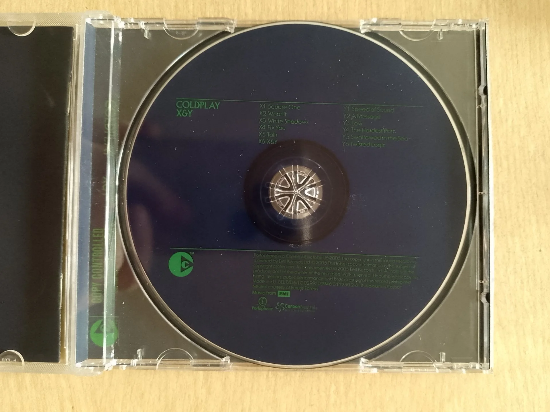 CD Coldplay - X&Y - миниатюра 4