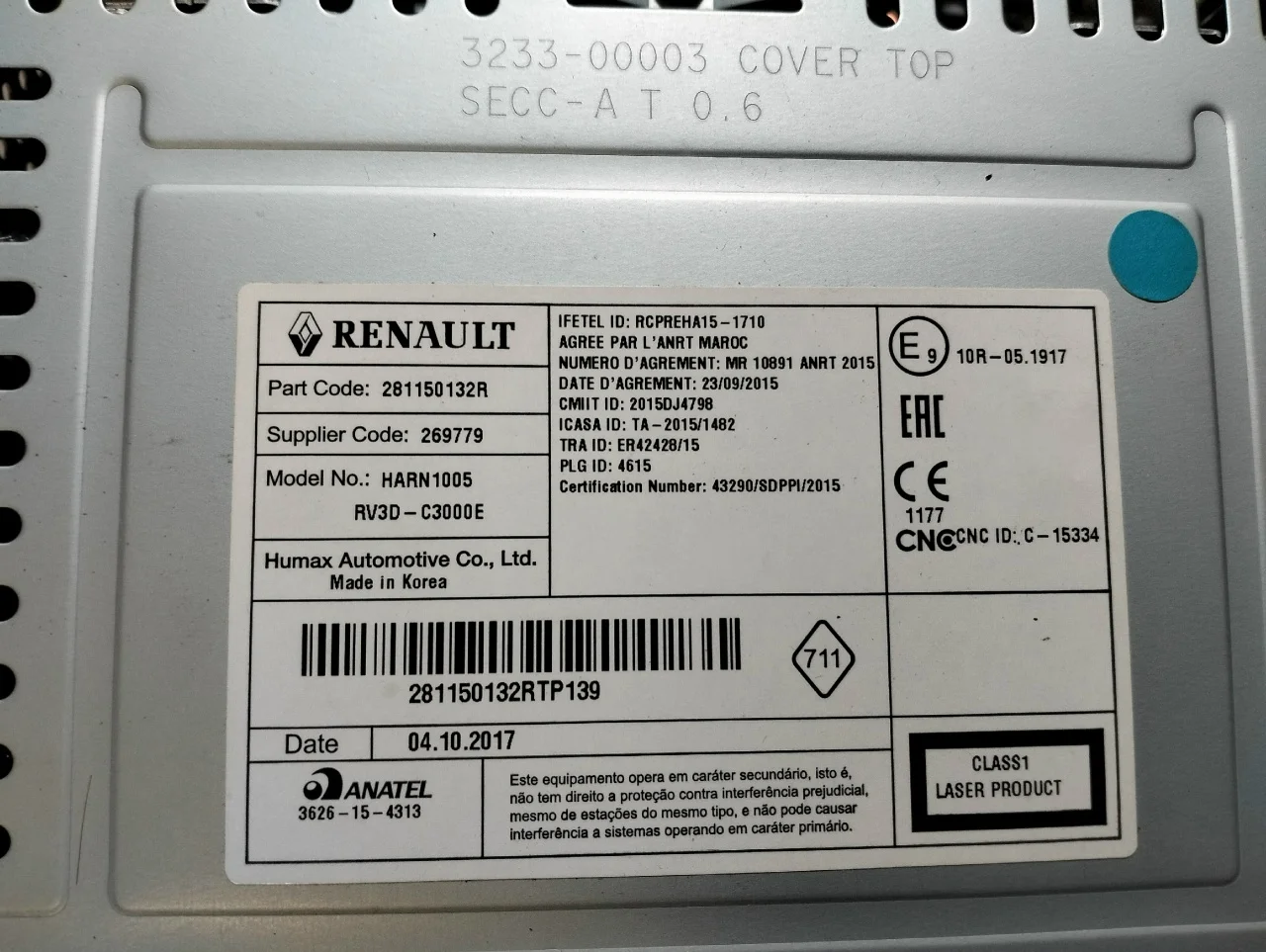 Renault Sandero Lada Xray Магнитола - миниатюра 5