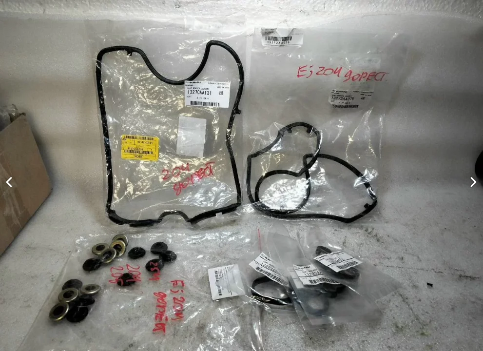 Subaru EJ204 дорест Прокладки клап. крышки новые - миниатюра 2