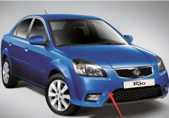 KIA RIO 2 (09-11) - Заглушка бампера новая - миниатюра 4