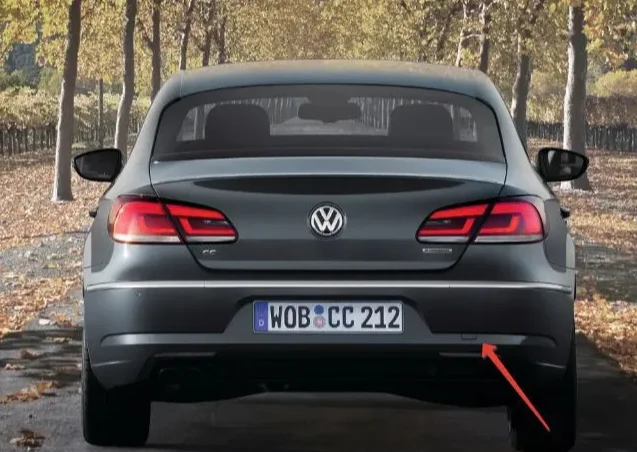VW passat CC (12-16)г - Заглушка задняя новая - миниатюра 3