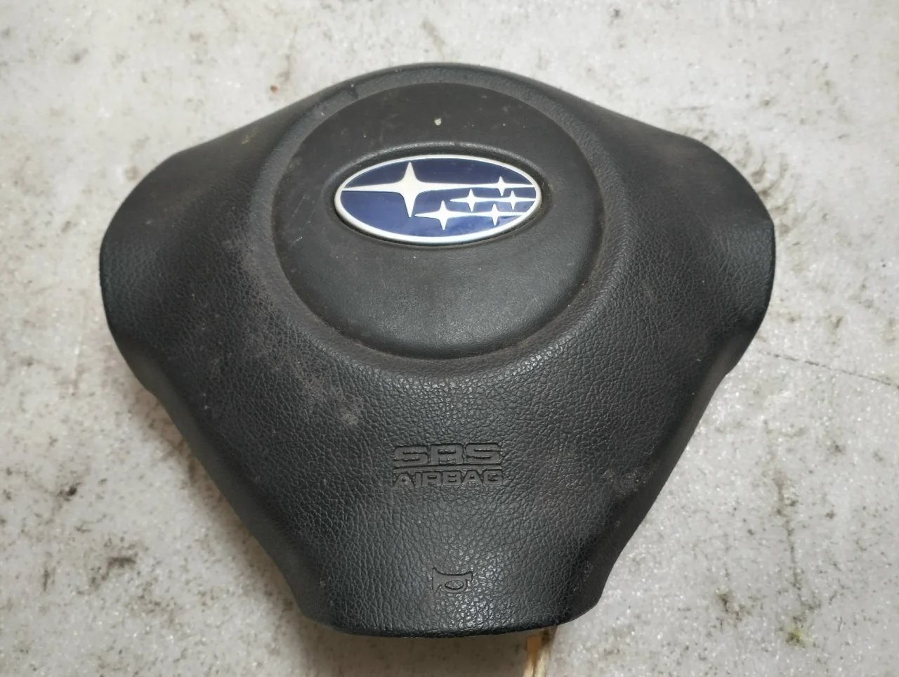Subaru Legacy BL BP  - подушка безопасности в руль - миниатюра 2