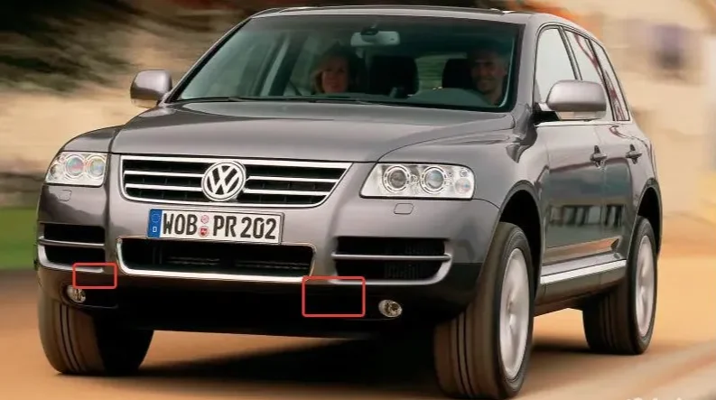 Volkswagen Touareg (02-06) - Заглушка передняя - миниатюра 3