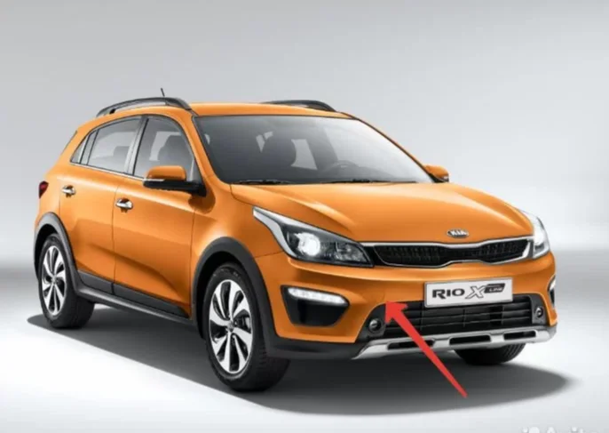KIA RIO X-Line (17-21) - Заглушка бампера новая - миниатюра 3