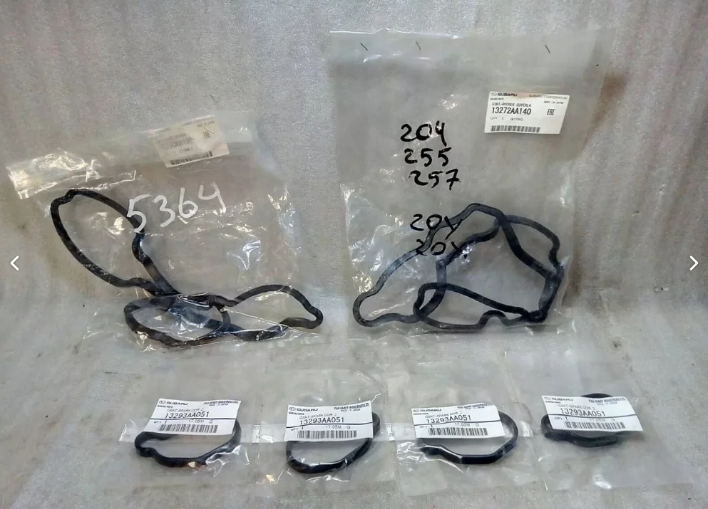 Subaru EJ204 рест. Прокладки клап. крышки новые - изображение 1