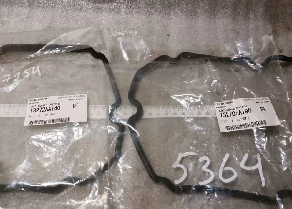 Subaru EJ204 рест. Прокладки клап. крышки новые - миниатюра 2