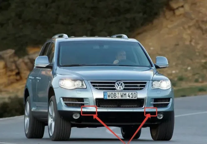 Volkswagen Touareg (06-10) - Заглушка передняя - миниатюра 6