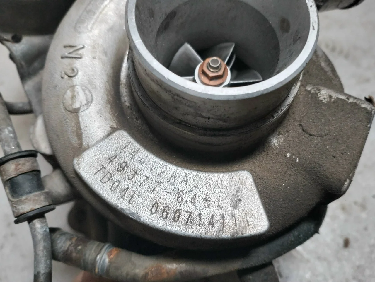 Subaru Forester SG - Турбина  EJ255 - миниатюра 4