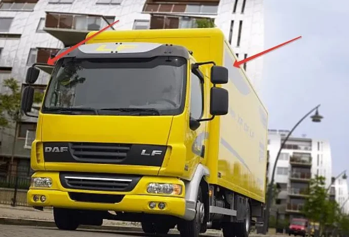 DAF LF45 - Зеркало малое с обогревом - миниатюра 3