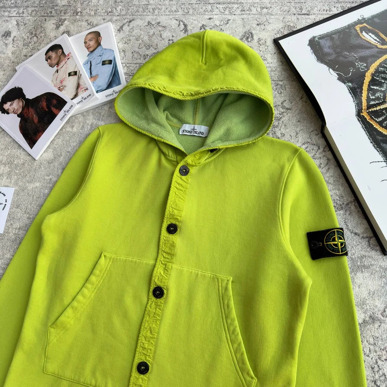 Hoodie Stone Island   Thick Cotton 711561246 - миниатюра 2