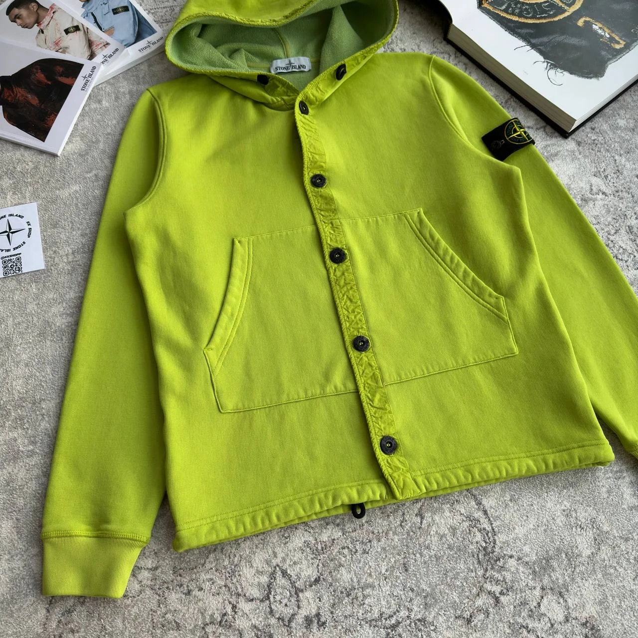 Hoodie Stone Island   Thick Cotton 711561246 - миниатюра 3