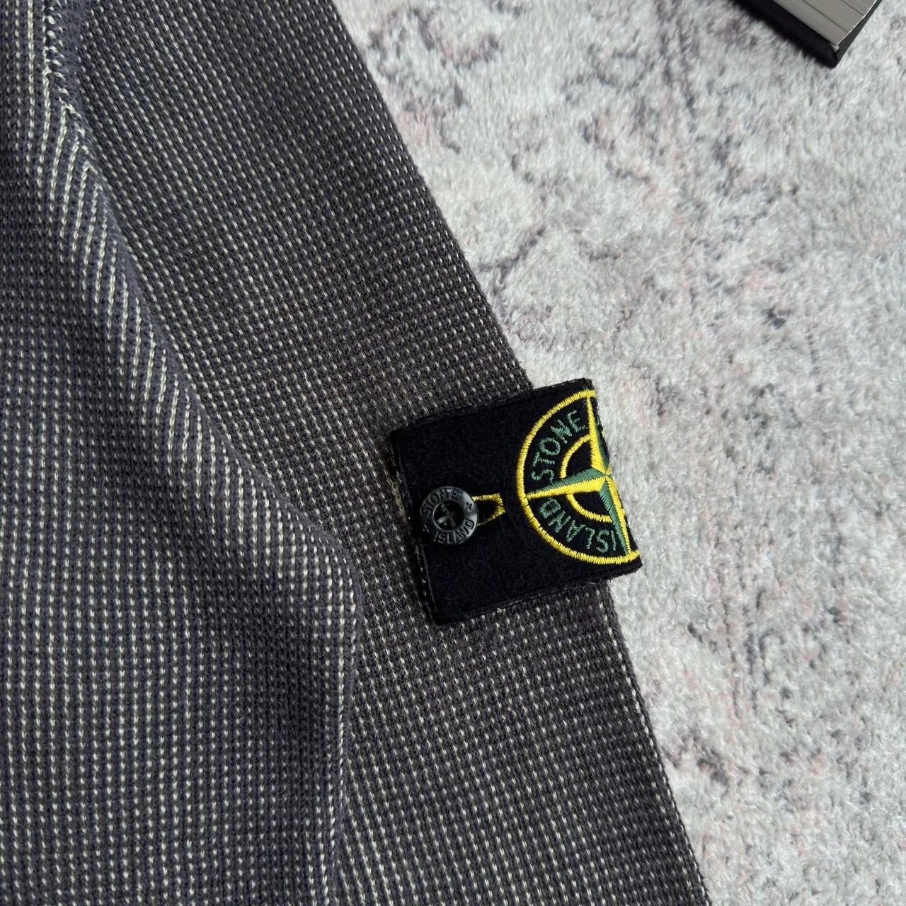 Свитер Stone Island Crew Neck Two Different Colour - миниатюра 4