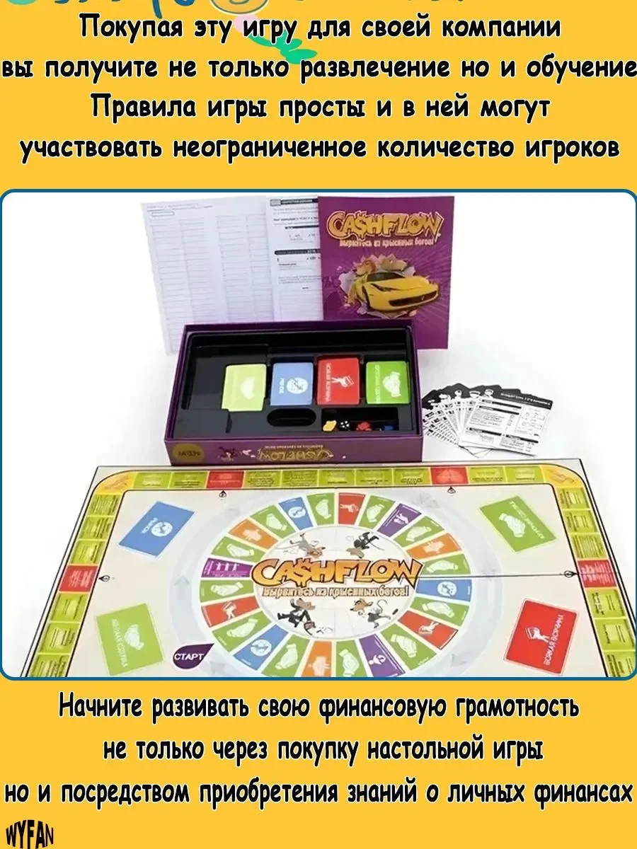 Игра "Денежный поток" Кийосаки — надоело жить от зарплаты до зарплаты? - миниатюра 4