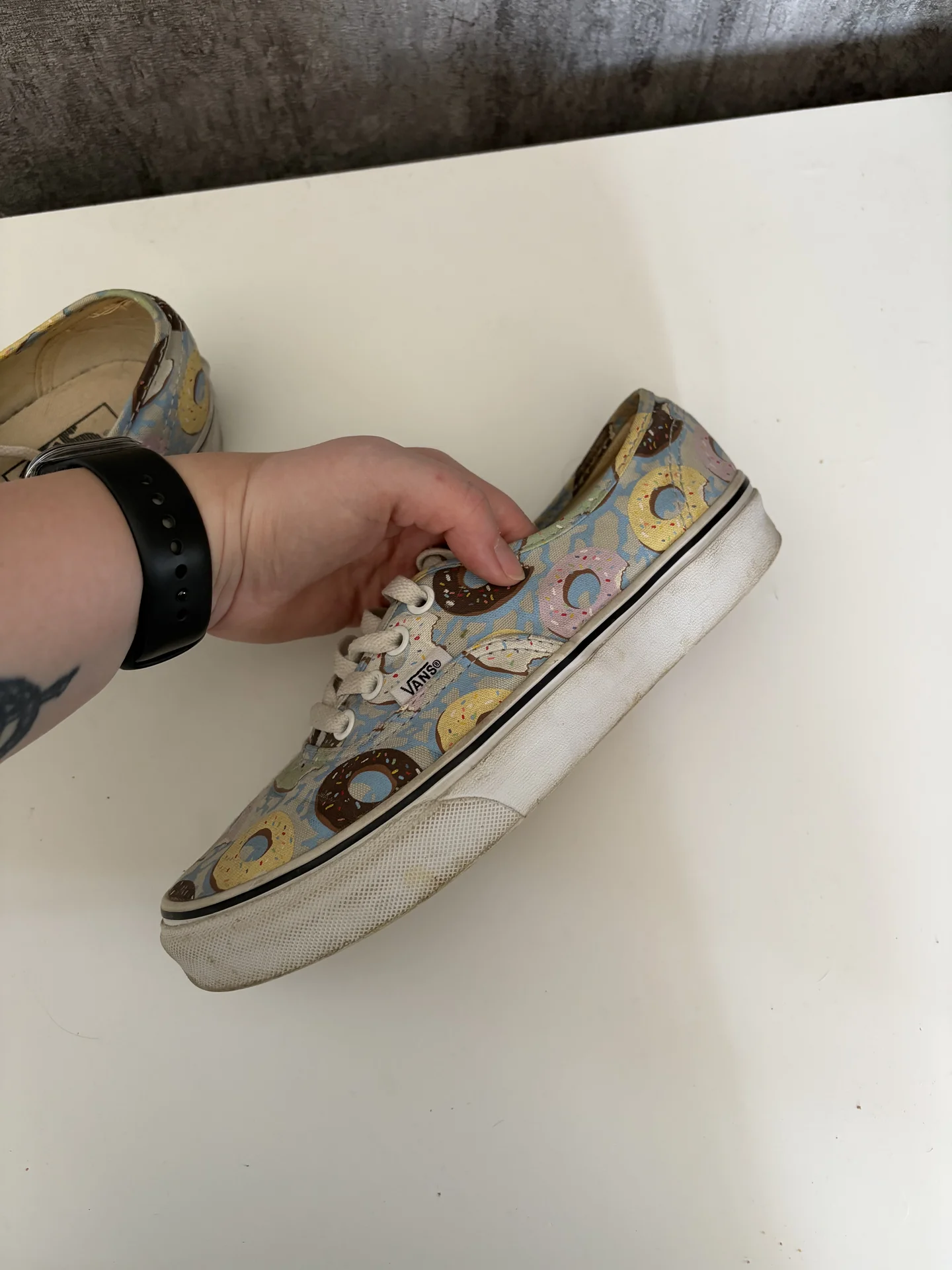 Кеды Vans с пончиками - миниатюра 2