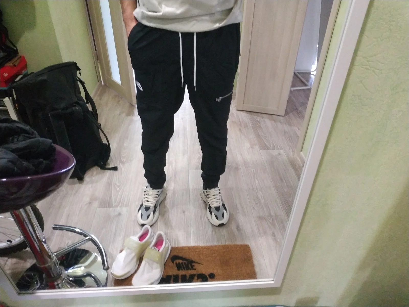 Nike woven track running pants - миниатюра 8