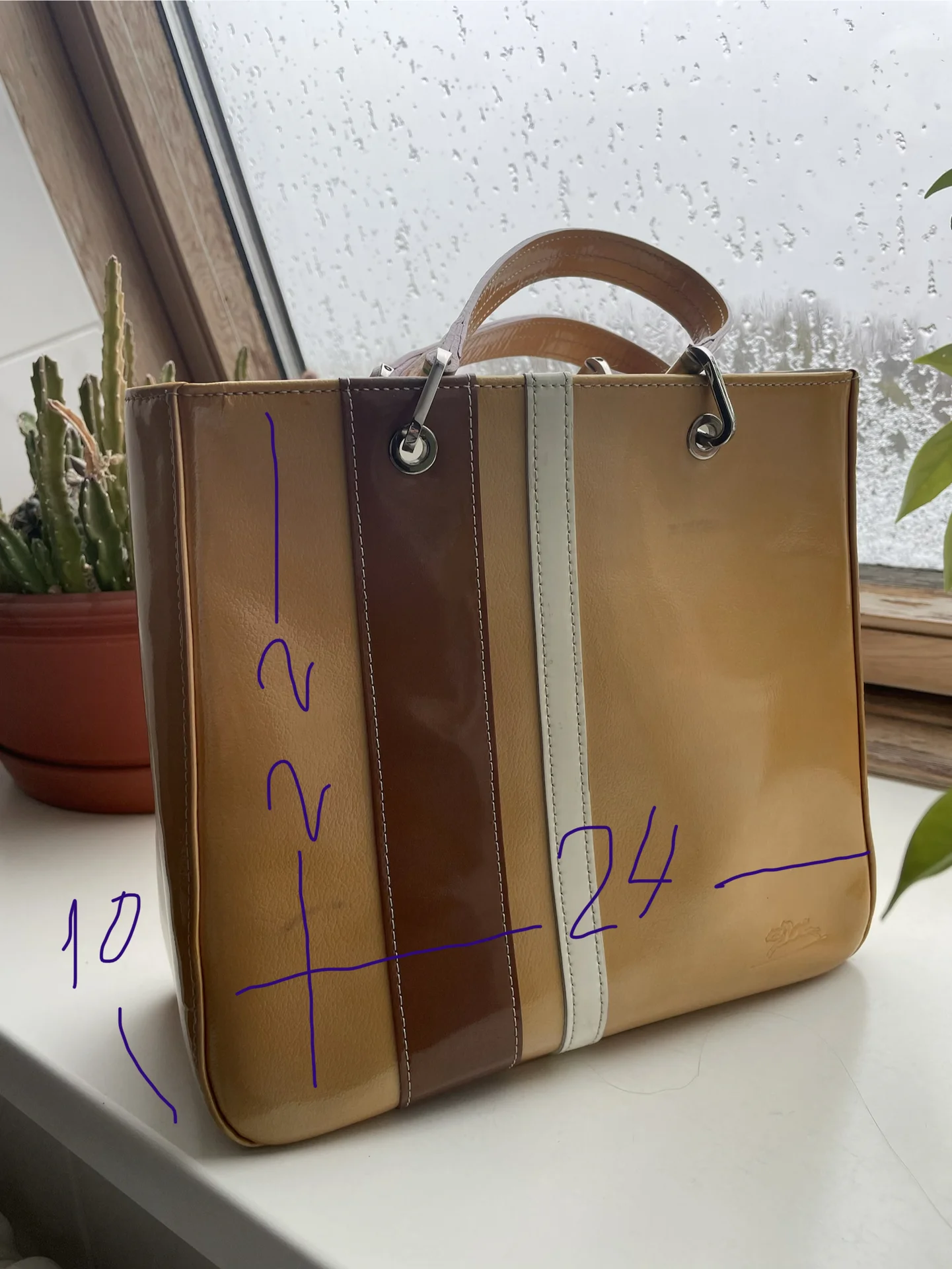 Лаковая сумка Longchamp - миниатюра 2