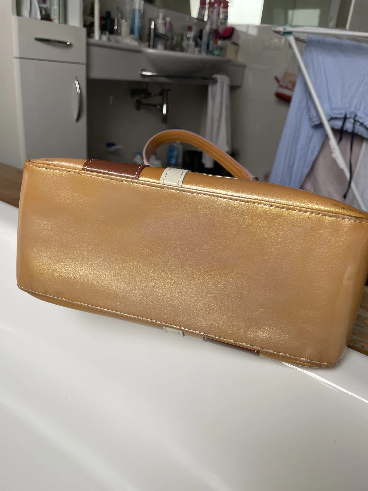 Лаковая сумка Longchamp - миниатюра 5