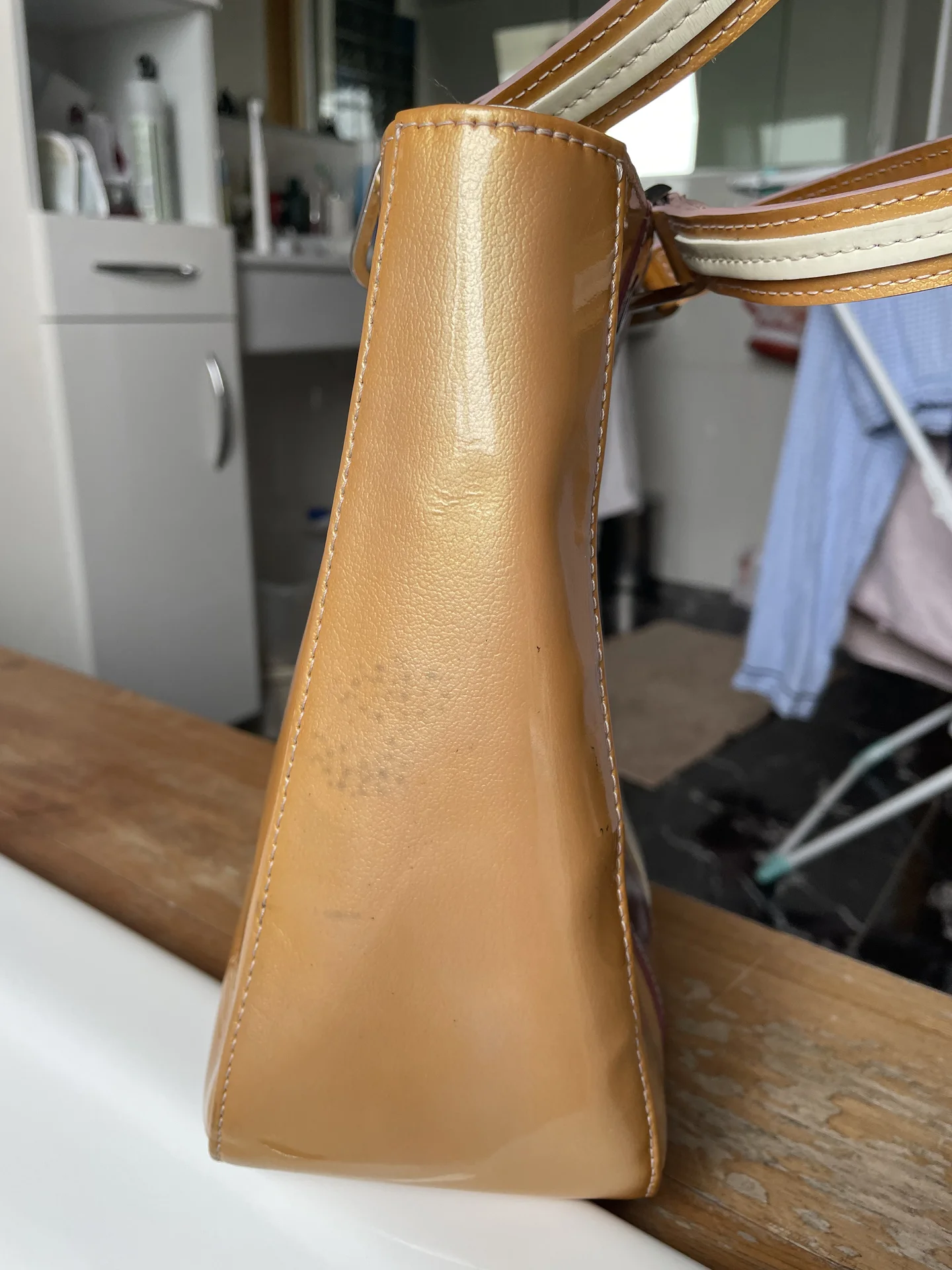 Лаковая сумка Longchamp - миниатюра 6