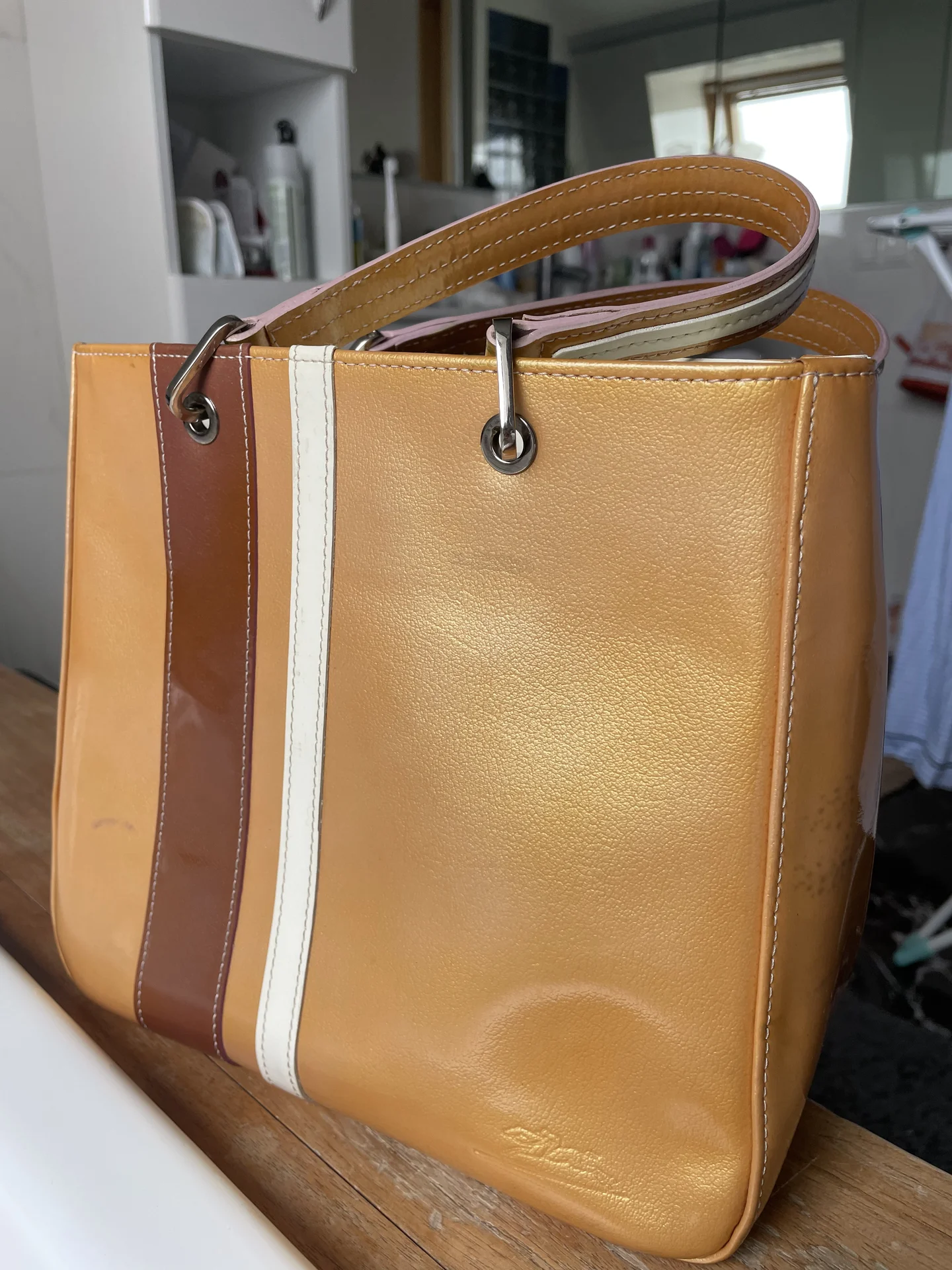 Лаковая сумка Longchamp - миниатюра 7