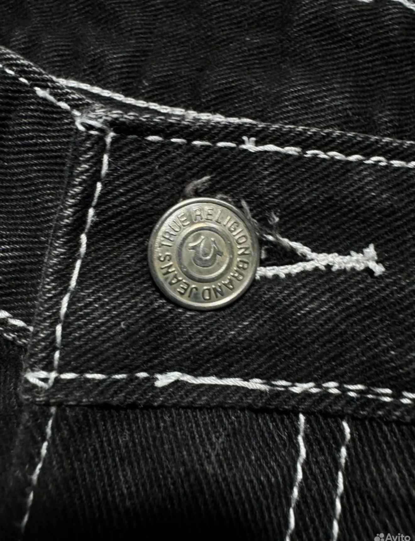 Джинсы True religion широкие - миниатюра 6