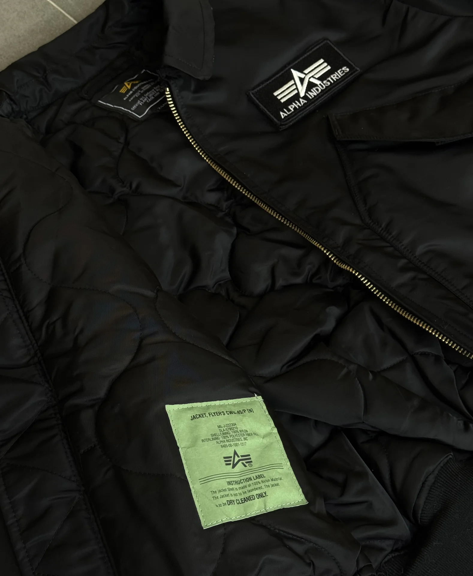 Куртка бомбер Alpha Industries cwu45 - миниатюра 8