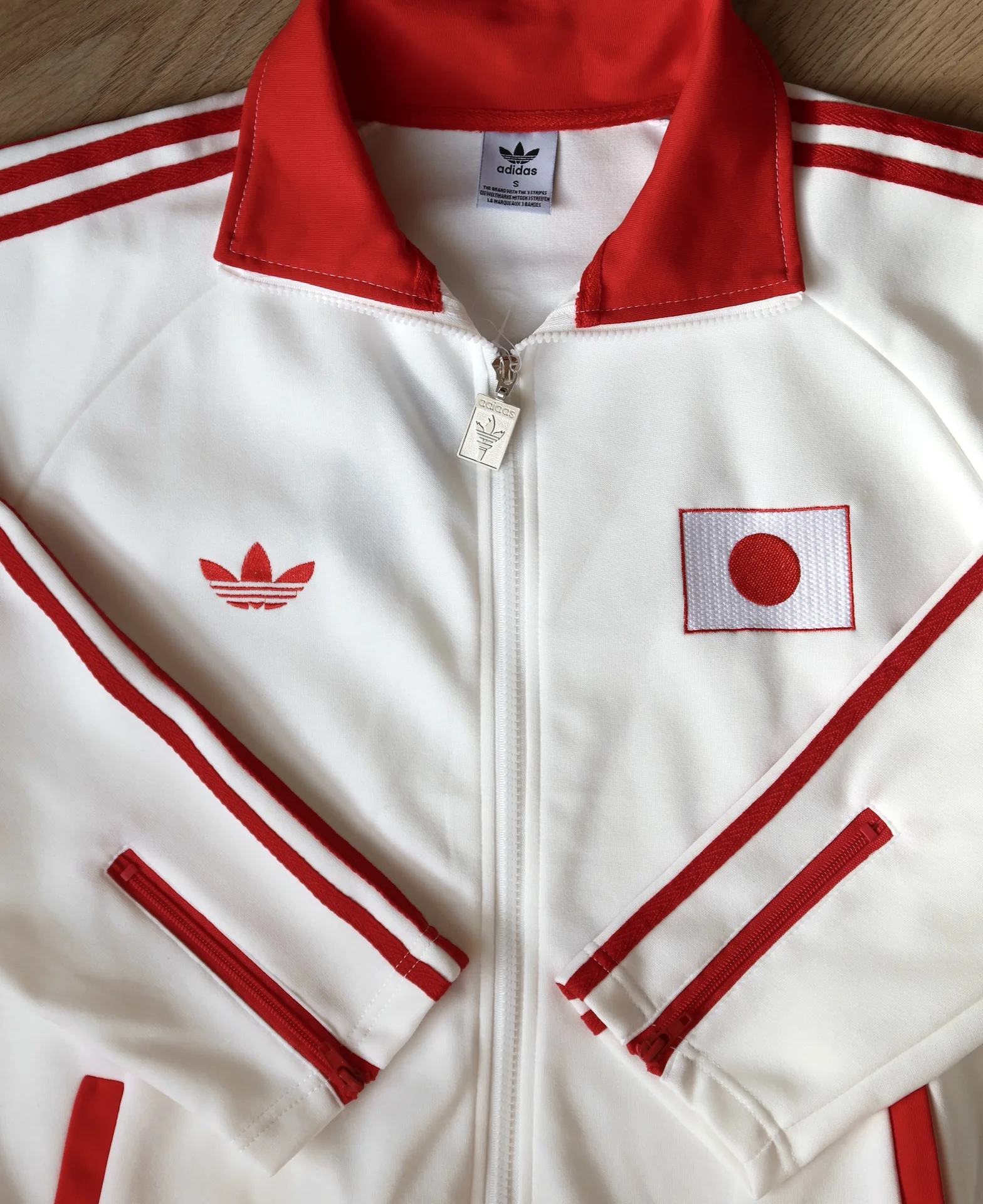 Зип худи олимпийка на молнии Адидас Япония Adidas - миниатюра 6