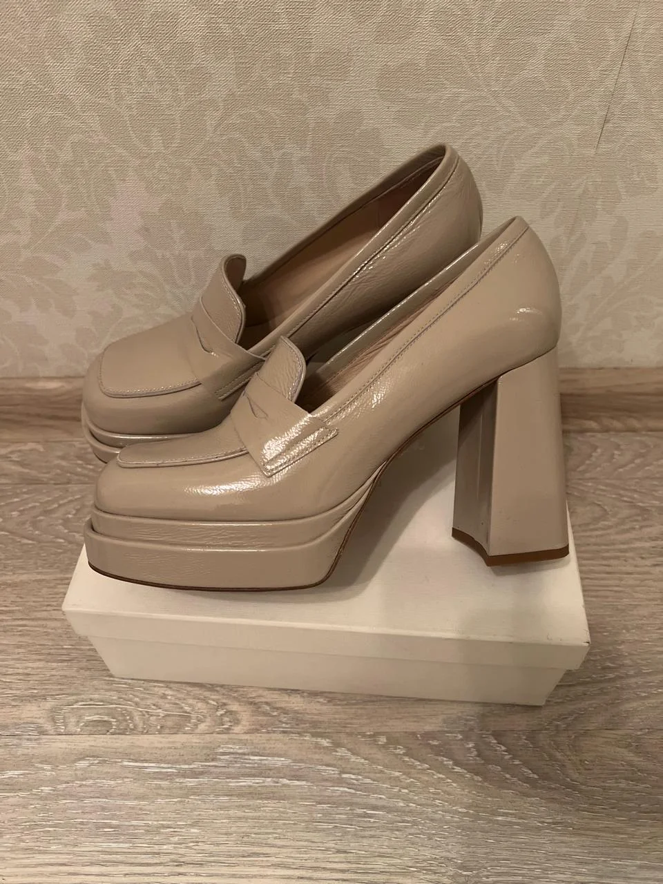 Новые туфли Gianni Renzi 39 кожа лак - миниатюра 5