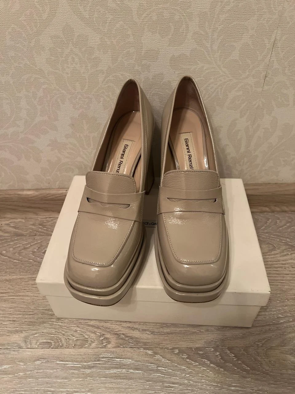Новые туфли Gianni Renzi 39 кожа лак - миниатюра 6