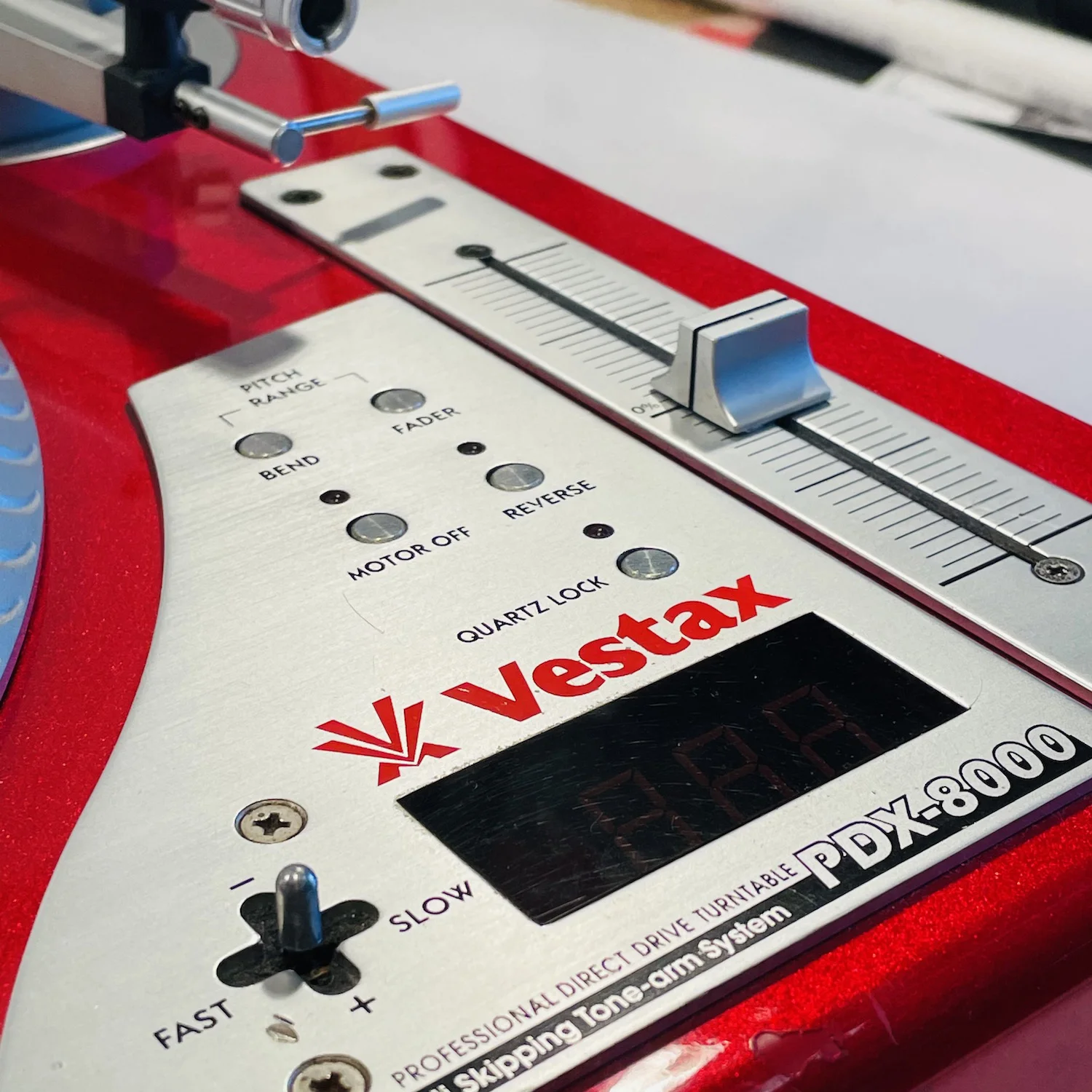 Виниловый проигрыватель vestax - миниатюра 7
