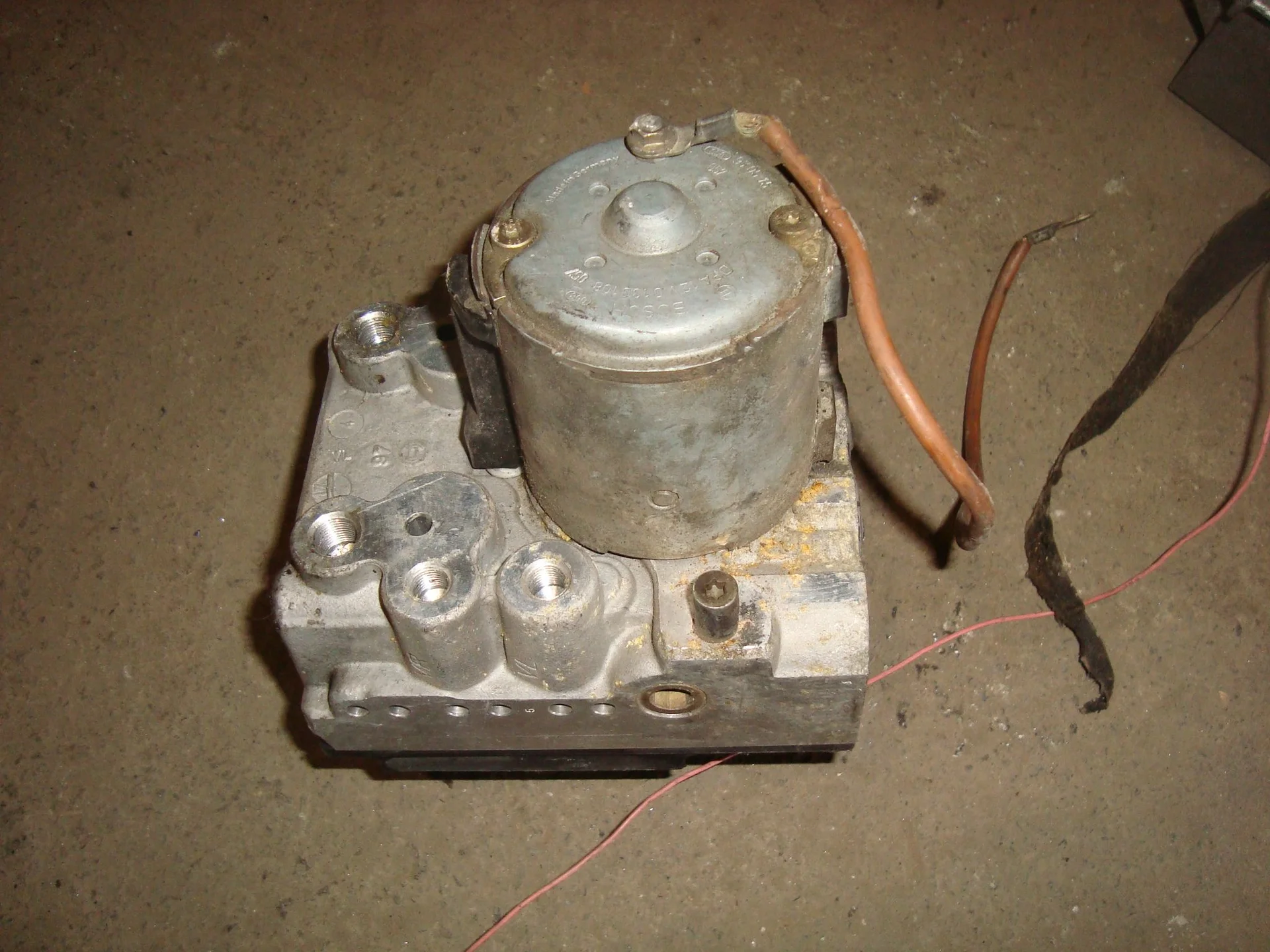 Блок ABS (насос) Mercedes-Benz W140 606 A0024319512 - миниатюра 3