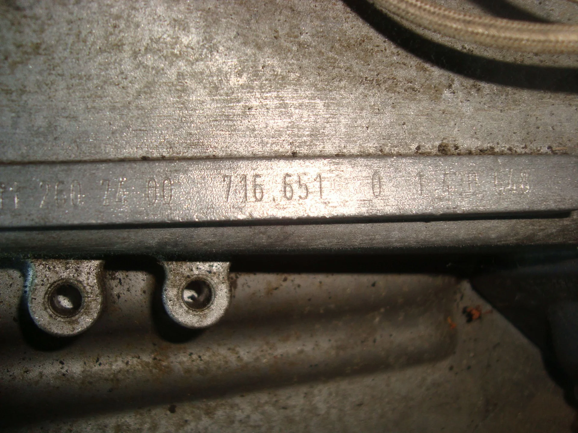 МКПП Mercedes-Benz W203 611 716651 - миниатюра 2