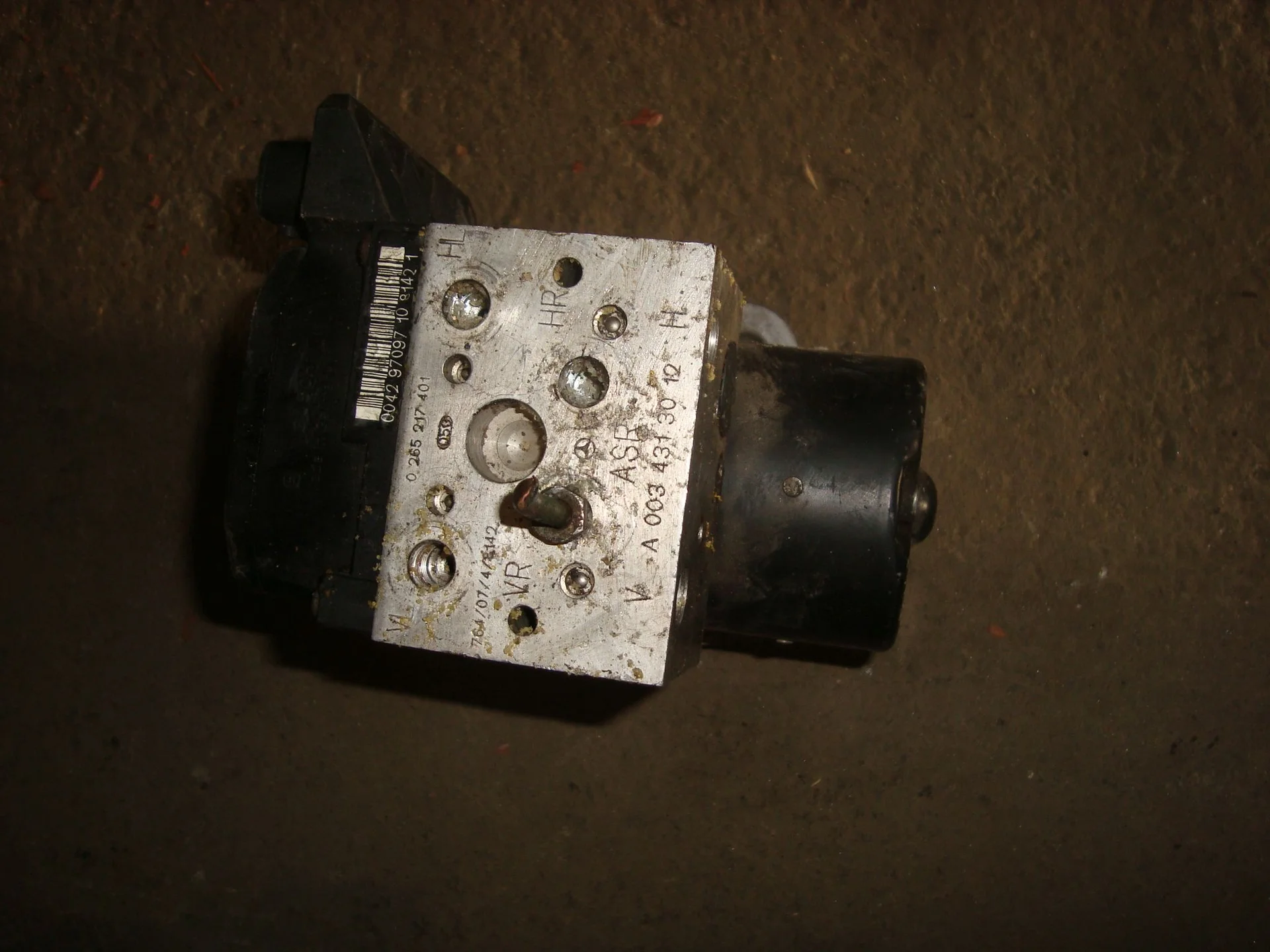 Блок ABS (насос) Mercedes-Benz W210 112 A0034313012 - миниатюра 2