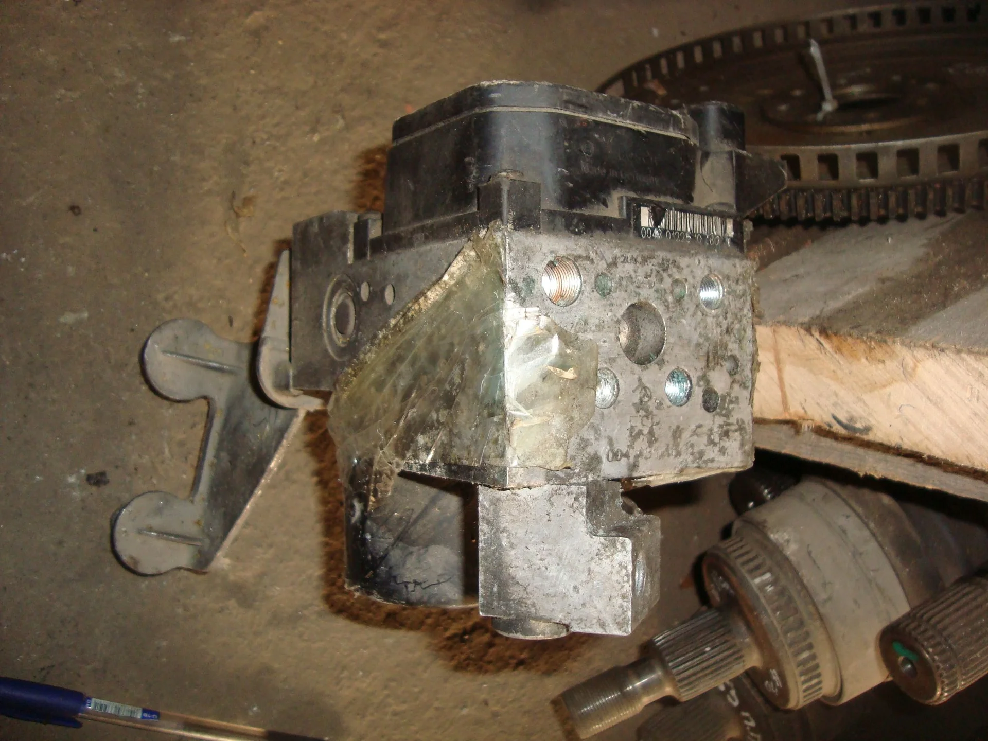 Блок ABS (насос) Mercedes-Benz W220 613 A0044314612 - миниатюра 2