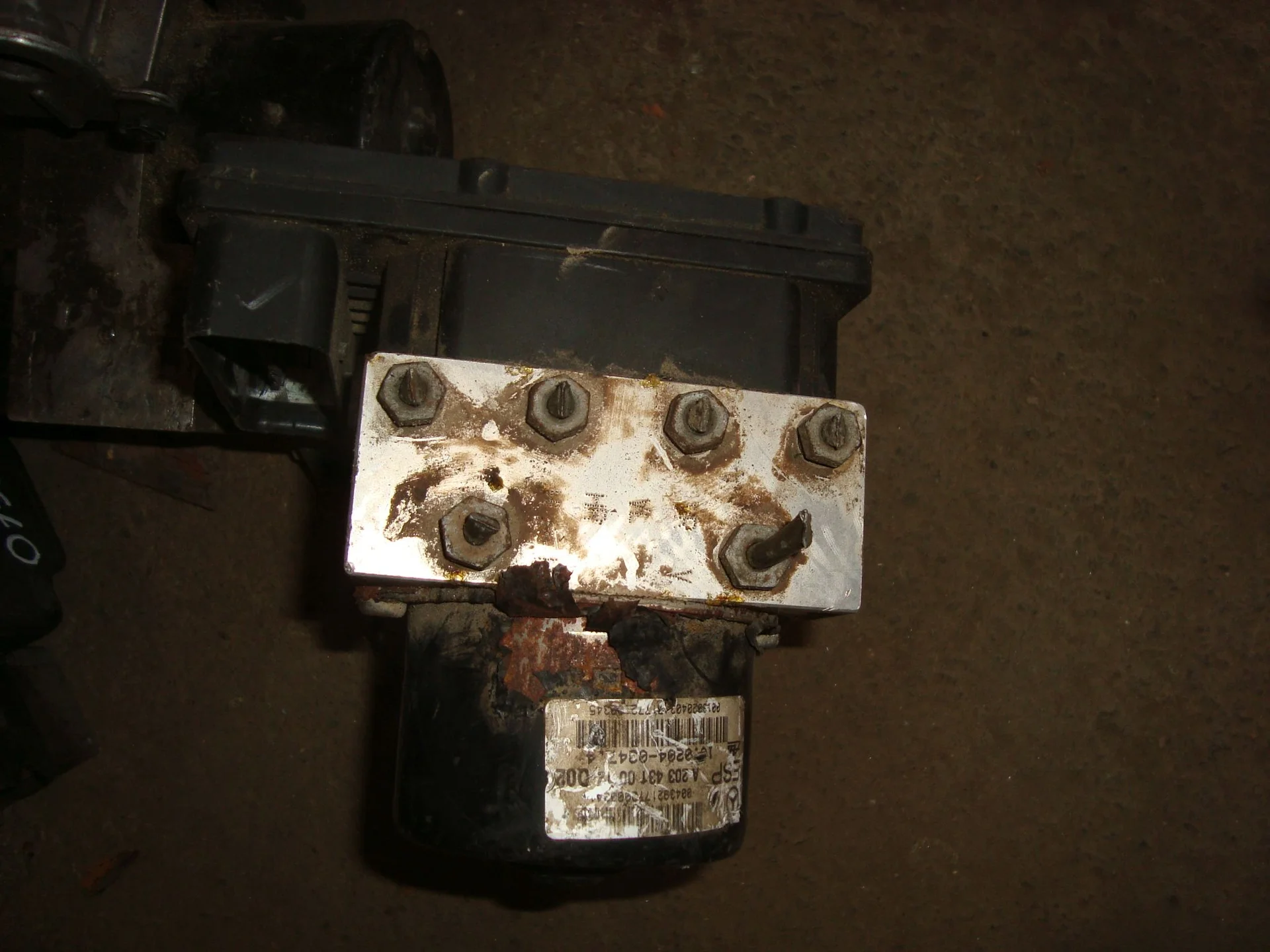 Блок ABS (насос) Mercedes-Benz W203 A2035452332 - миниатюра 3