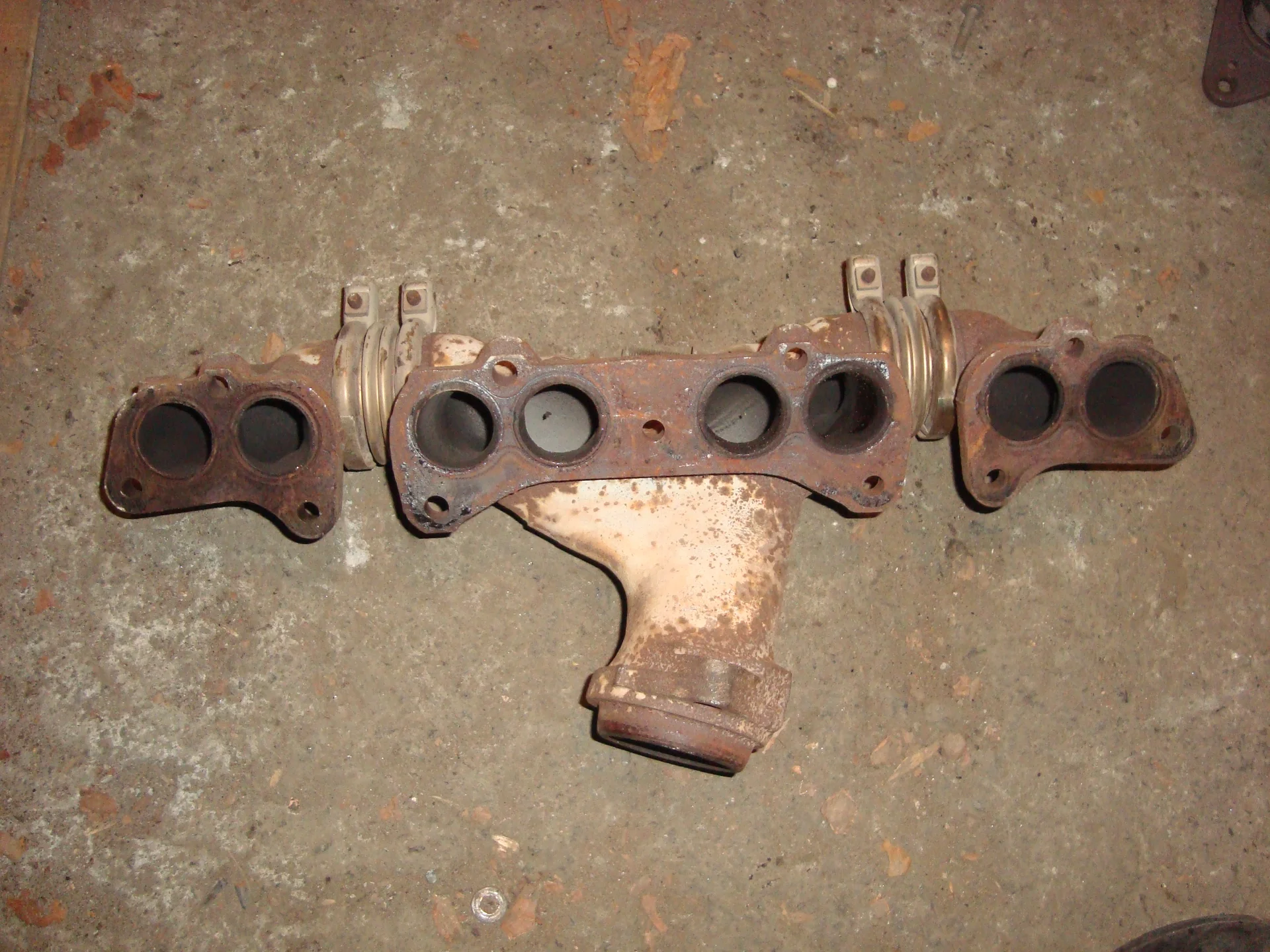 Выпускной коллектор Mercedes-Benz W140 119 A1191427602 - миниатюра 2