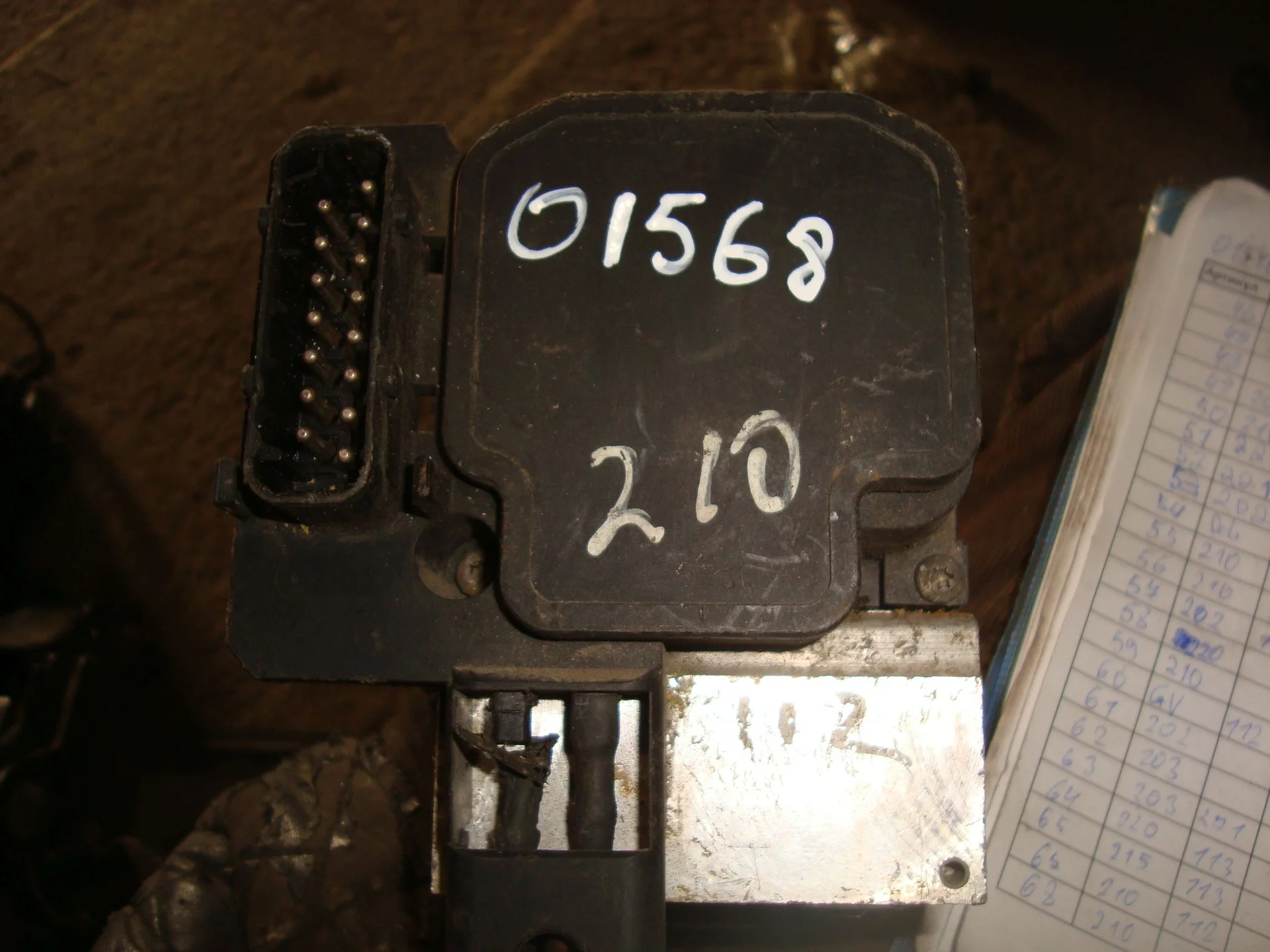 Блок ABS (насос) Mercedes-Benz W210 A0034313012 - изображение 1