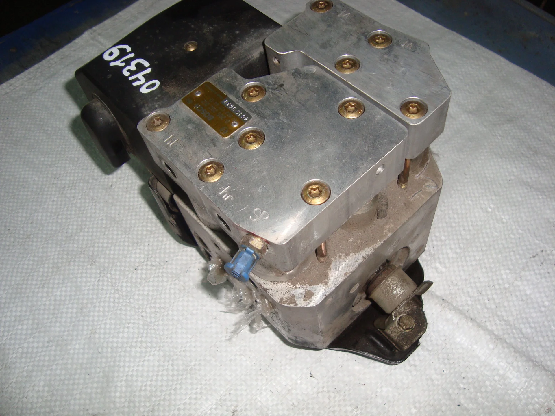 Блок ABS (насос) Mercedes-Benz W140 119 A0024314512 - миниатюра 5