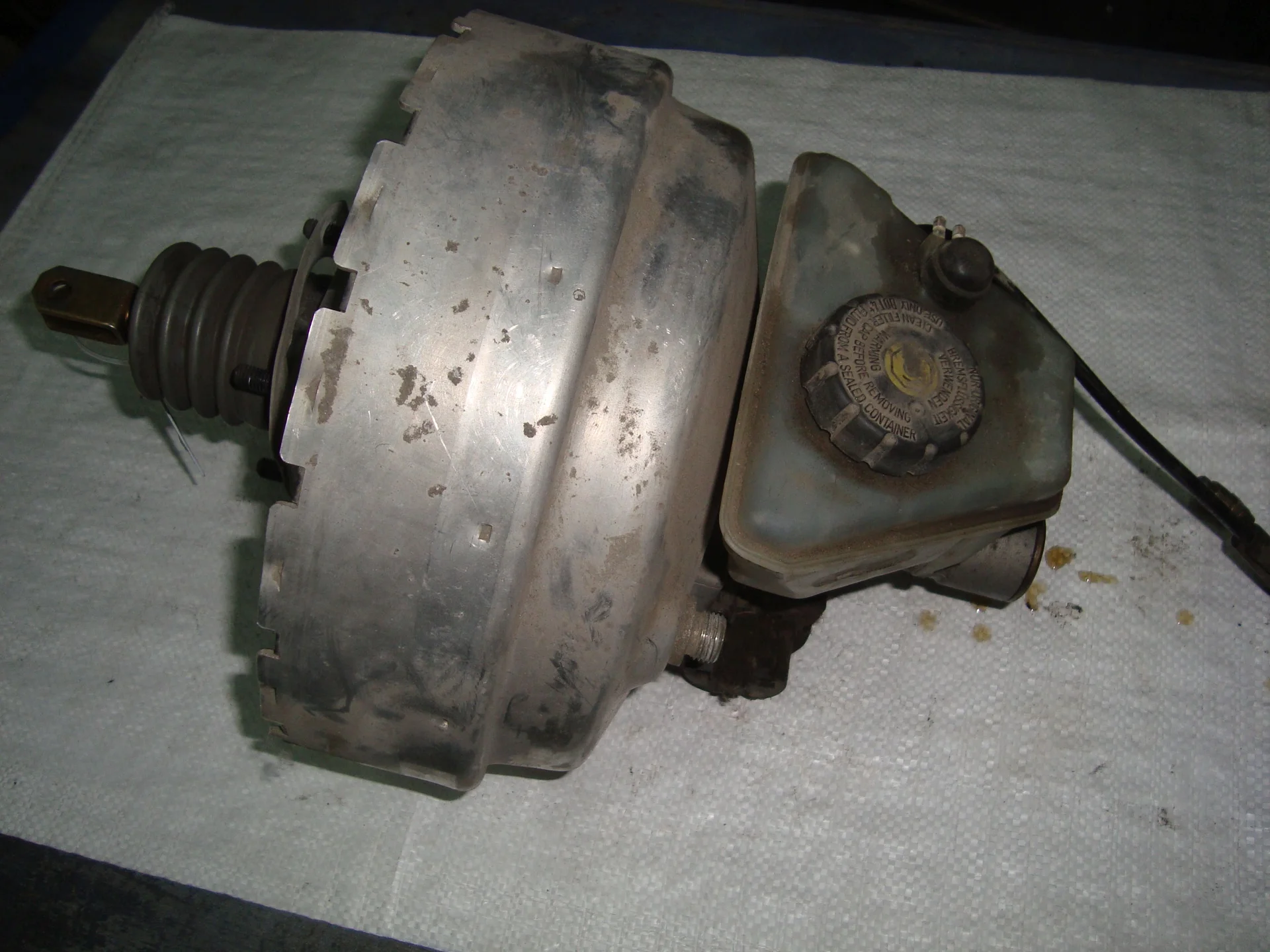 Вакуумный усилитель тормозов Mercedes-Benz W140 119 A0034309130 - изображение 1