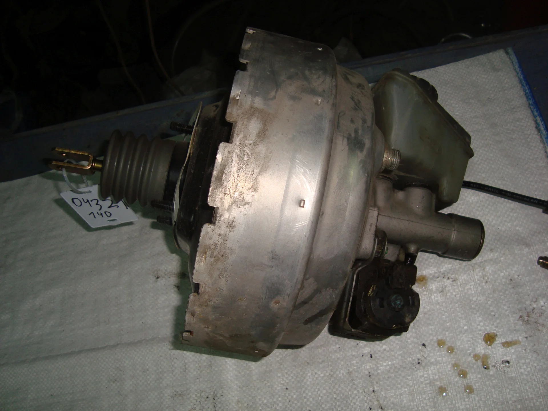 Вакуумный усилитель тормозов Mercedes-Benz W140 119 A0034309130 - миниатюра 2