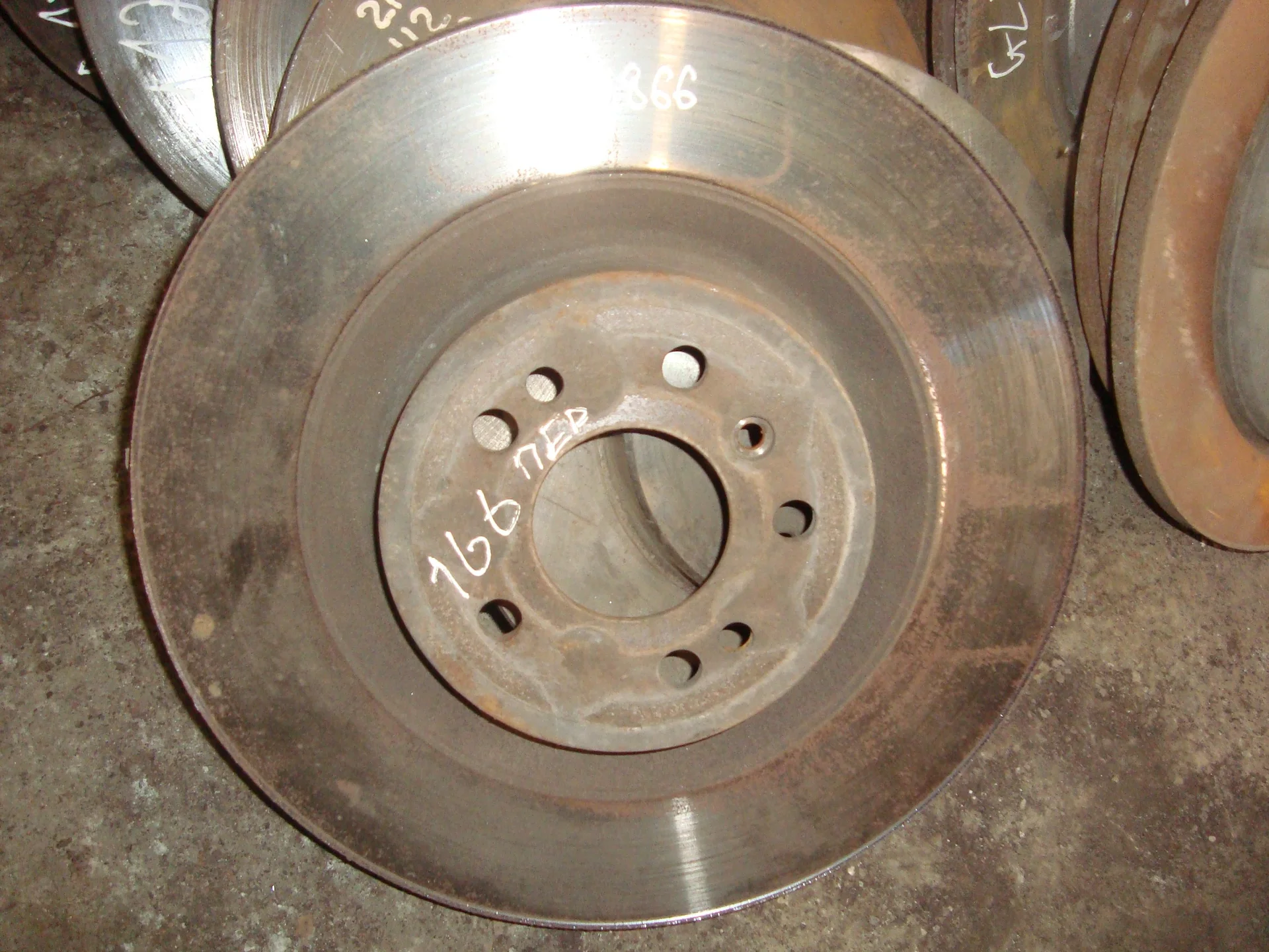 Диск тормозной передний Mercedes-Benz W164 272 - миниатюра 2