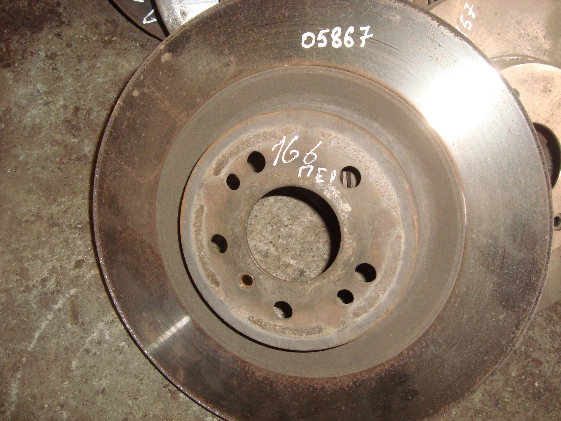 Диск тормозной передний Mercedes-Benz W164 272 - миниатюра 2