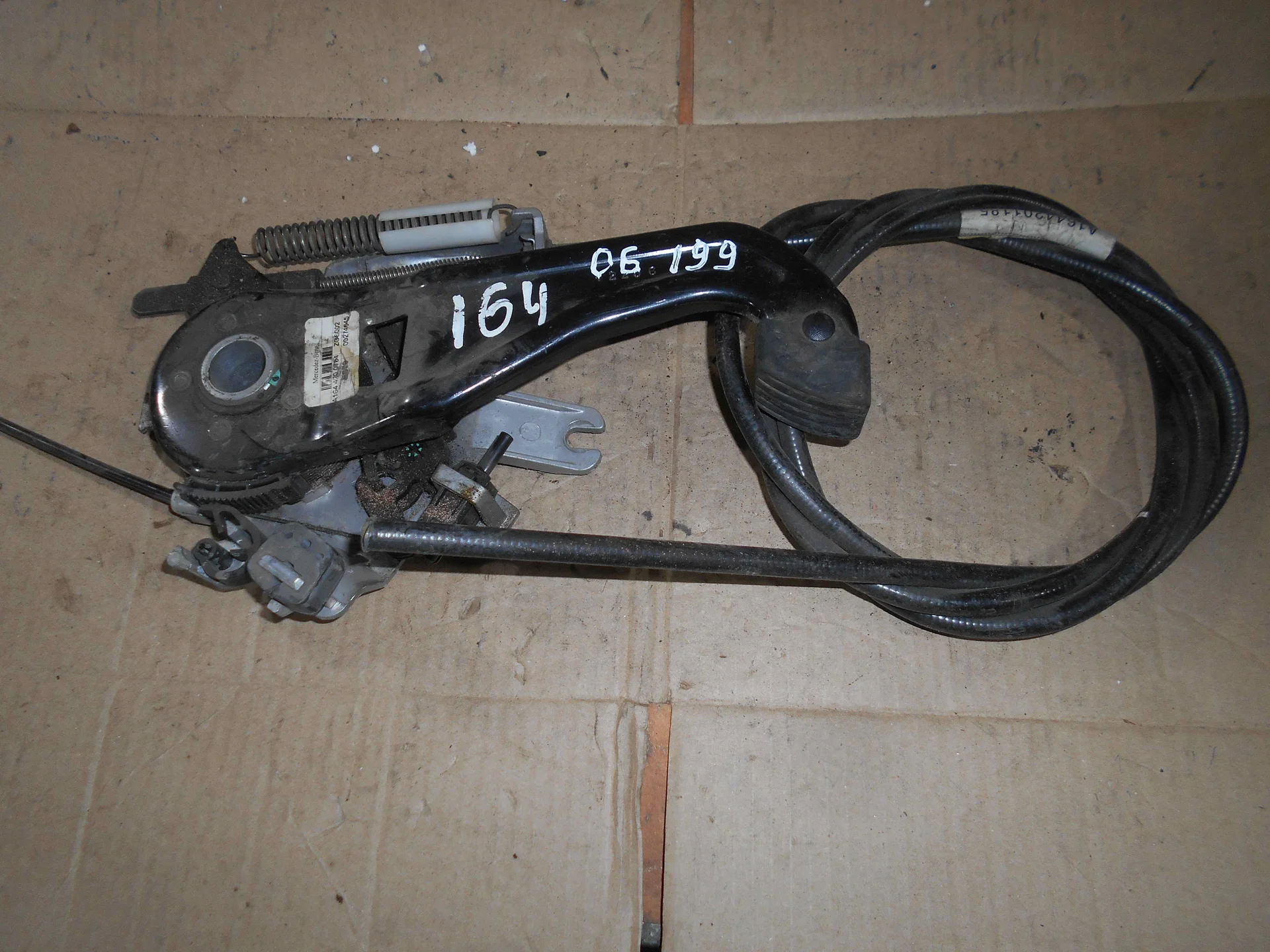 Педаль ручного тормоза Mercedes-Benz W164  A1644200784 - миниатюра 2