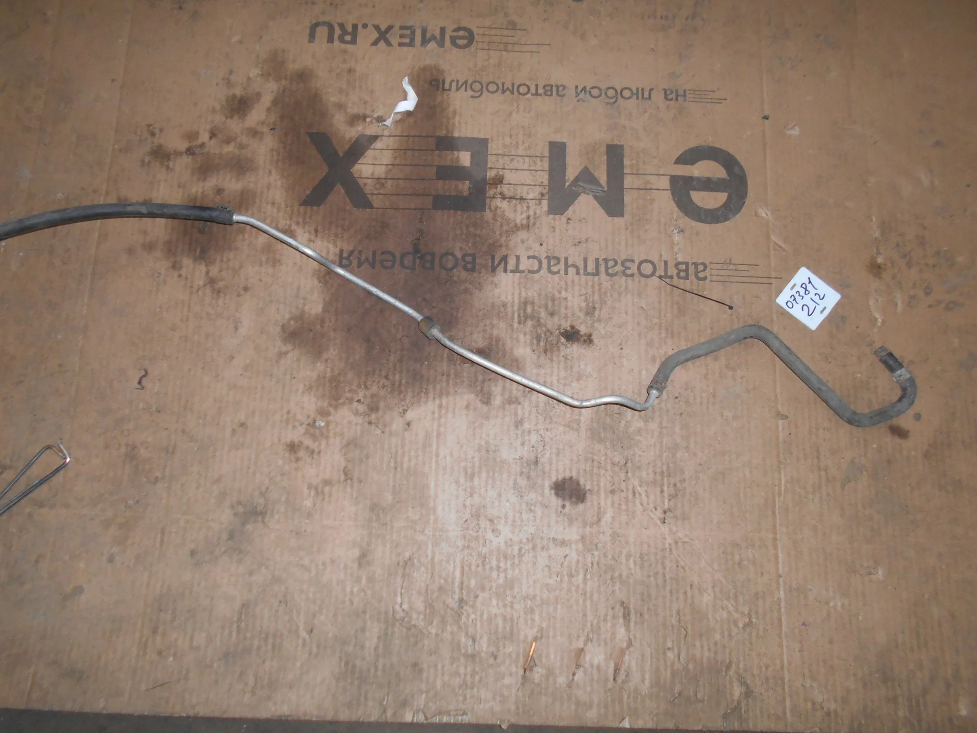 Трубка охлаждения Mercedes-Benz W212 276 A2128301096 - изображение 1