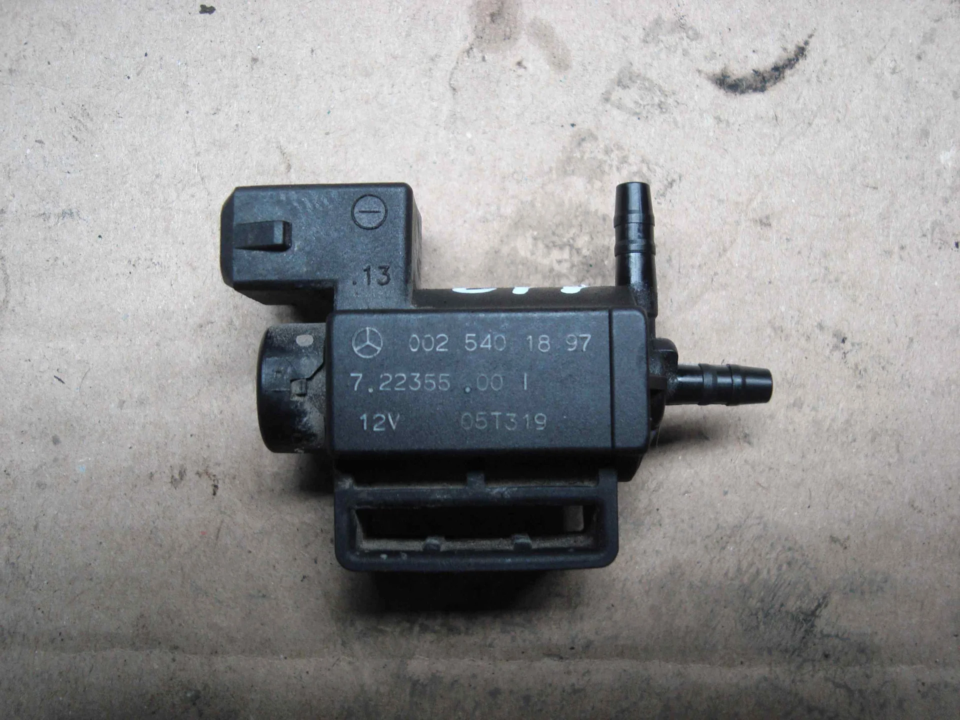 Клапан электромагнитный Mercedes-Benz W164 113 A0025401897 - изображение 1
