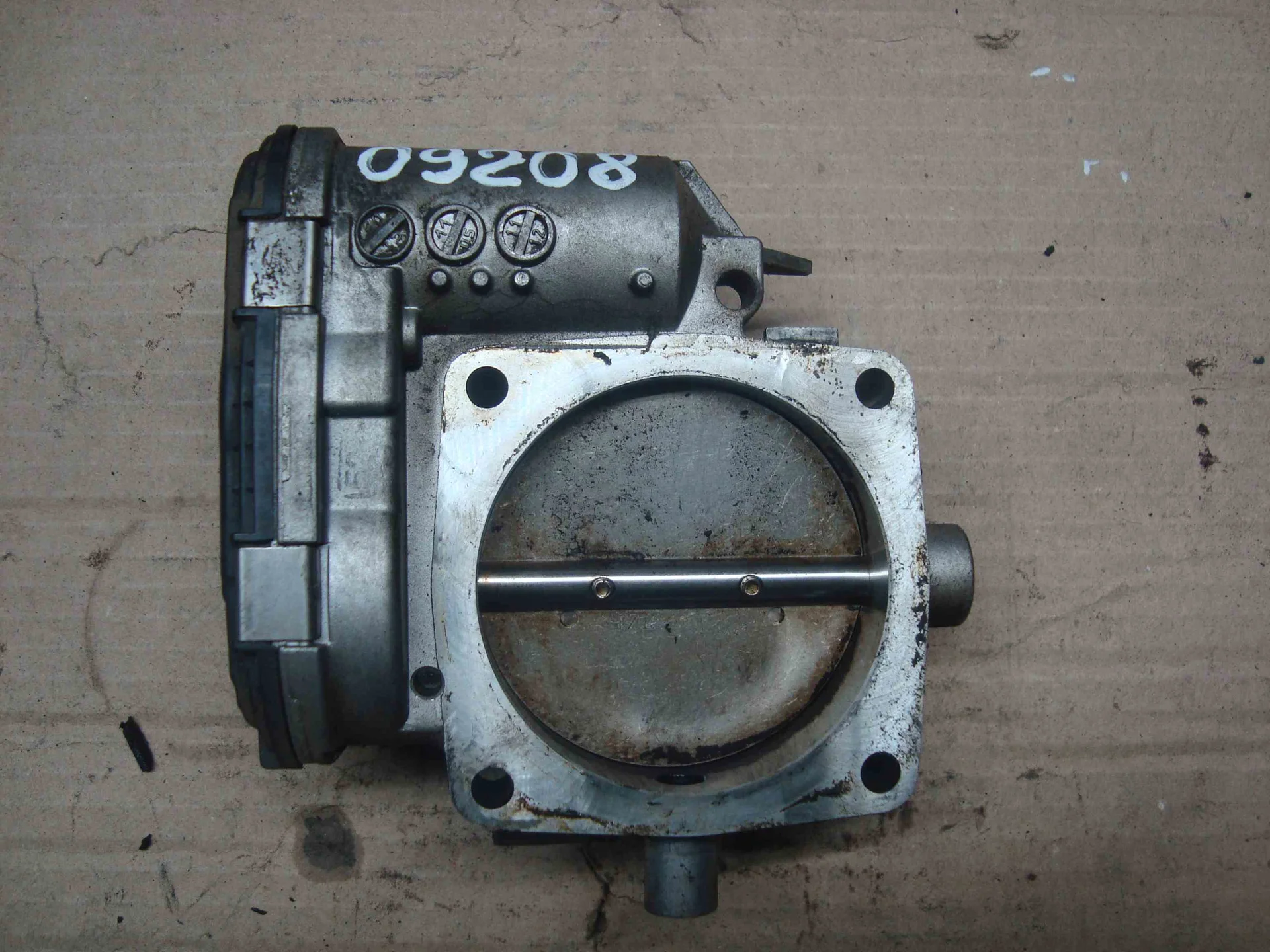 Дроссельная заслонка Mercedes-Benz W164 113 A1131410125 - миниатюра 2