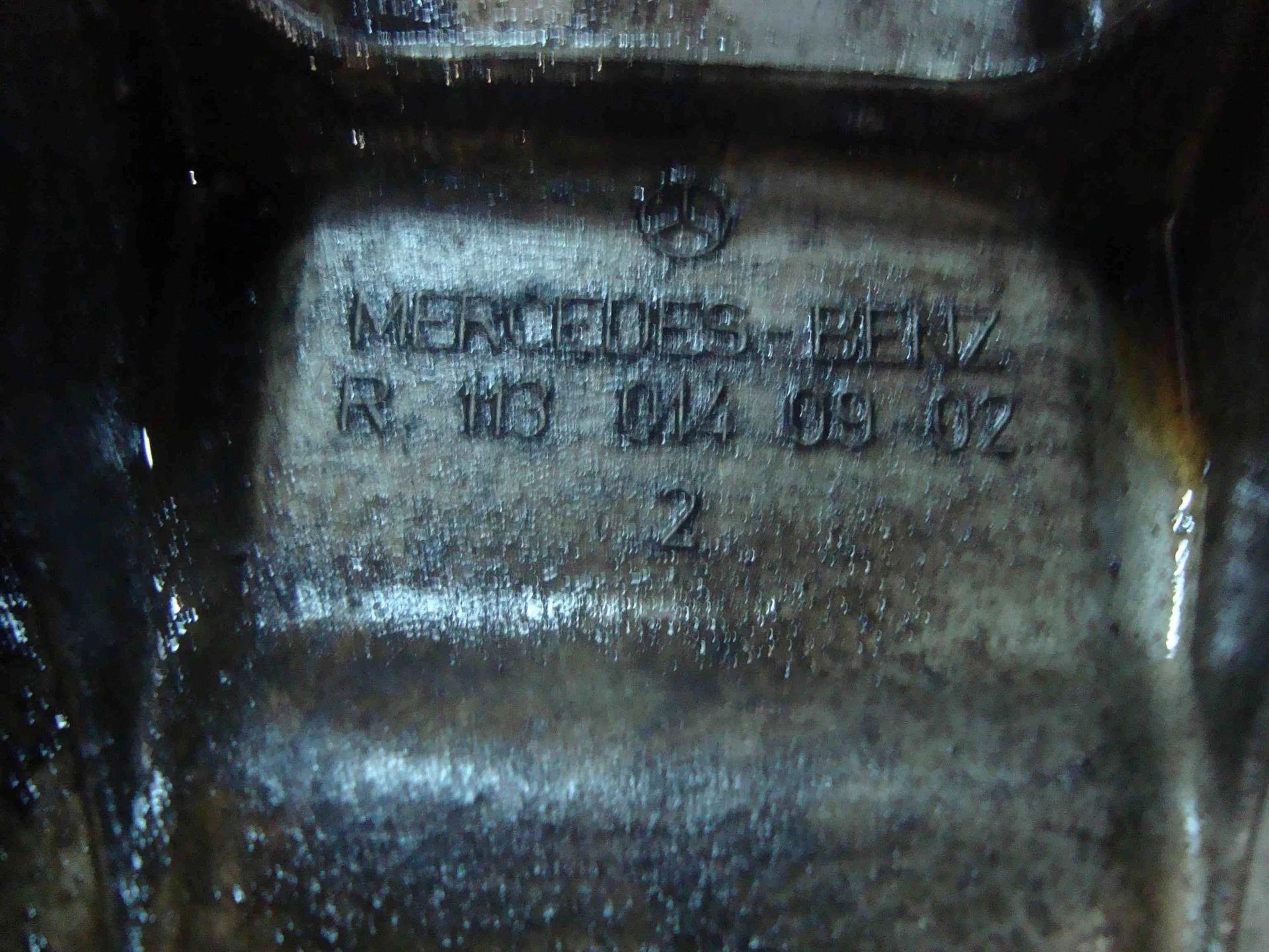 Поддон двигателя Mercedes-Benz W164 113 A1130140902 - миниатюра 2