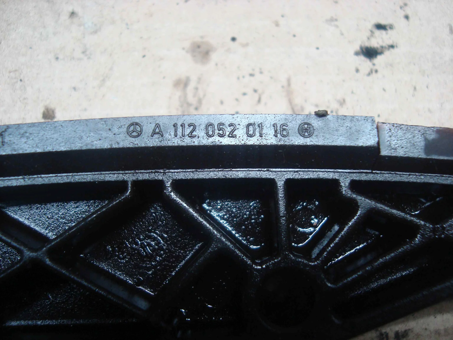 Успокоитель цепи ГРМ Mercedes-Benz W164 113 A1120520116 - миниатюра 2