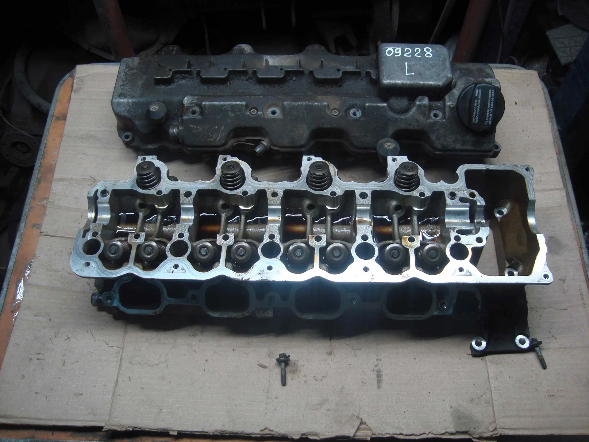 Головка блока цилиндров Mercedes-Benz W164 113 A1130102020 - миниатюра 2