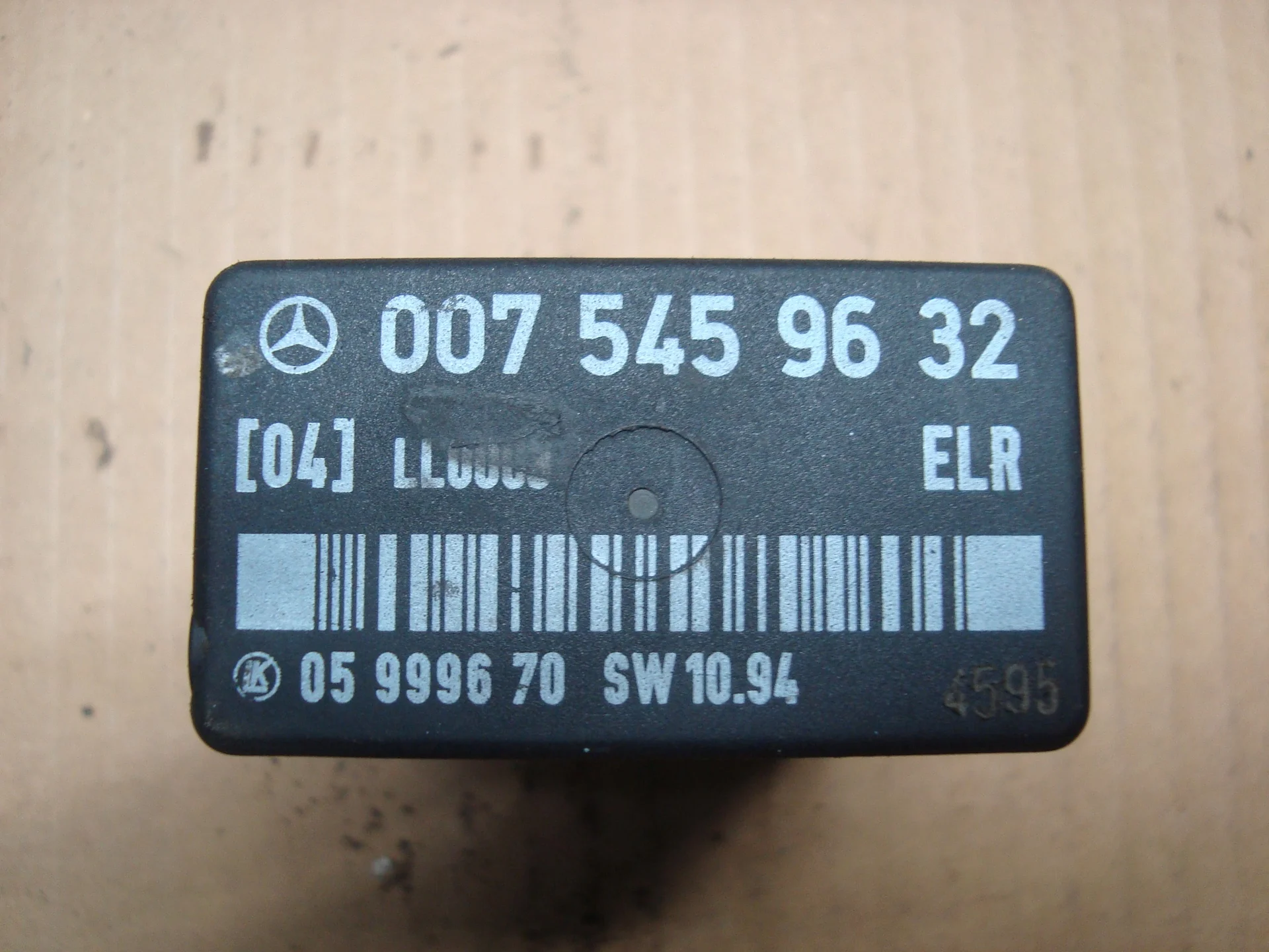 Реле Mercedes-Benz W463 603 A0075459632 - миниатюра 3